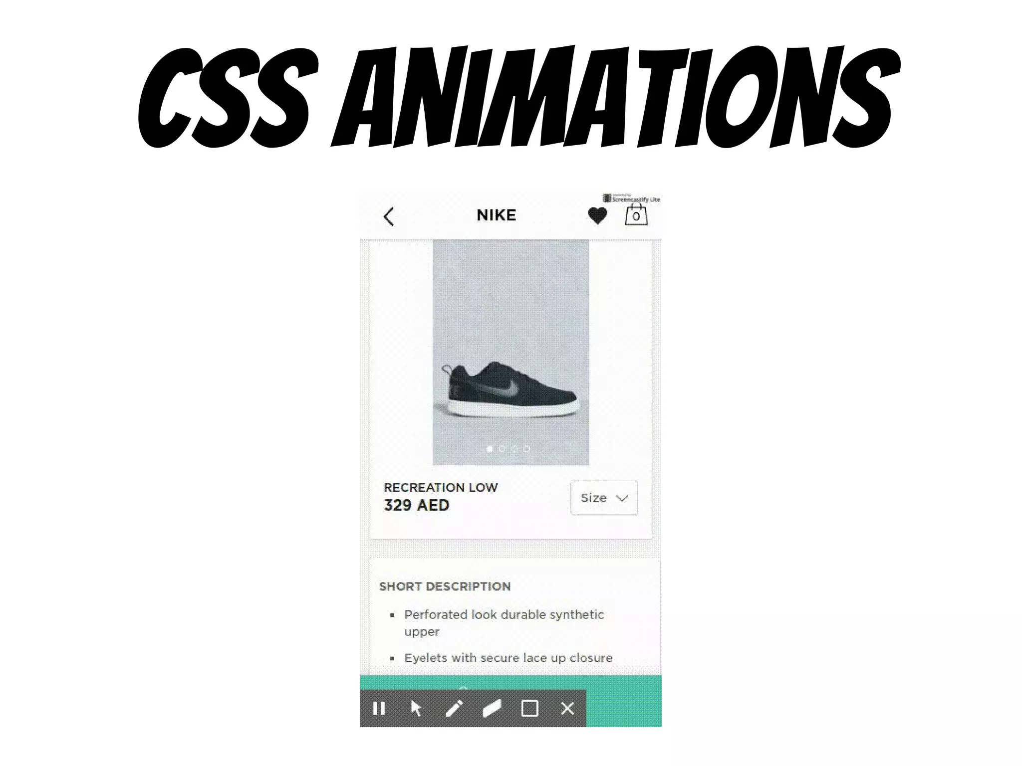 css animations
 