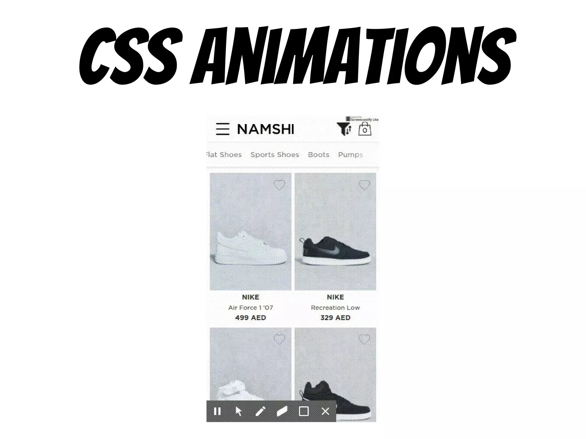 css animations
 