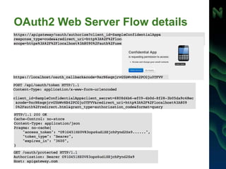 OAuth2 Web Server Flow details
 