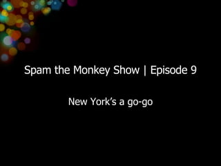 Spam the Monkey Show | Episode 9 New York’s a go-go 