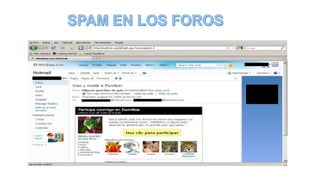 Spam spyware