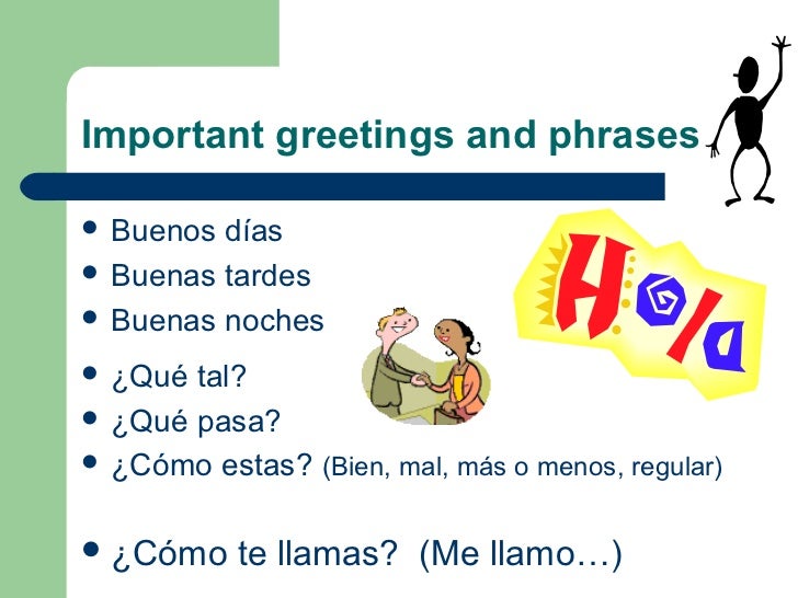 What does que pasa holmes mean in spanish