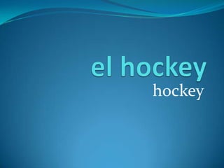 el hockeyhockey