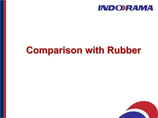 Comparison with Rubber
 