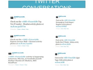 TWITTER
CONVERSATIONS
 