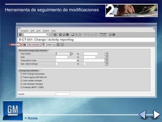 Rsusr101 Example SAP Security Tools - Spanish | PPTX