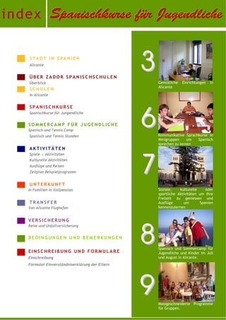 Tenniscamp in Spanien für Jugendliche