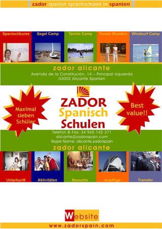 Tenniscamp in Spanien für Jugendliche