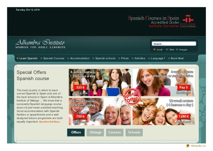 Spanish courses for adults Learn Spanish abroad Language classes