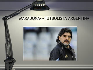 MARADONA---FUTBOLISTA ARGENTINA 