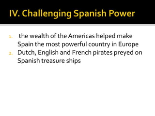 Spanish and portuguese colonies in the americas | PPTX
