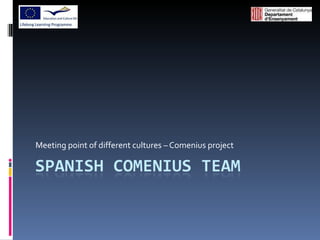 Meeting point of different cultures – Comenius project 