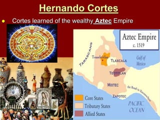 Spanish Conquest in America and Competing in North America | PPTX