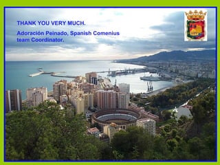 THANK YOU VERY MUCH. Adoración Peinado, Spanish Comenius team Coordinator. 