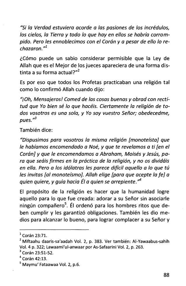 Spanish El Islam Principios Y Fundamentos