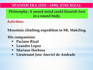 History of Physical Education in the Philippines: Spanish Era | PPTX