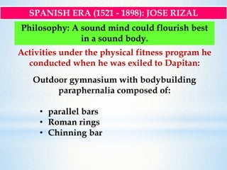 History of Physical Education in the Philippines: Spanish Era | PPTX
