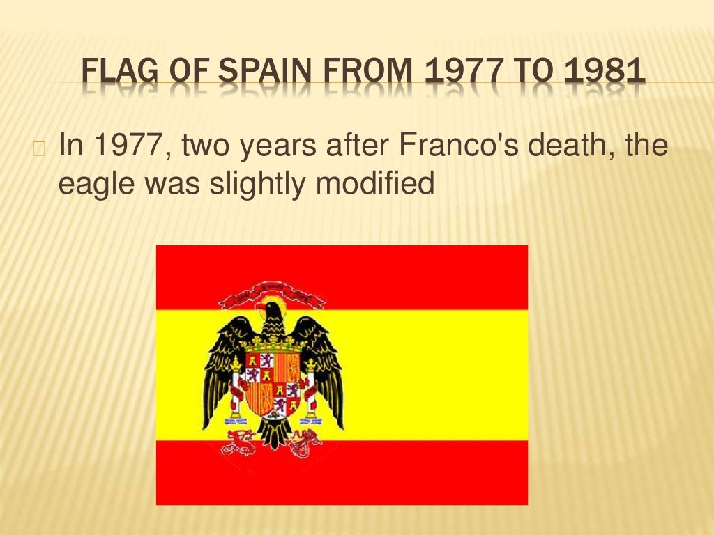 Spanish flag History