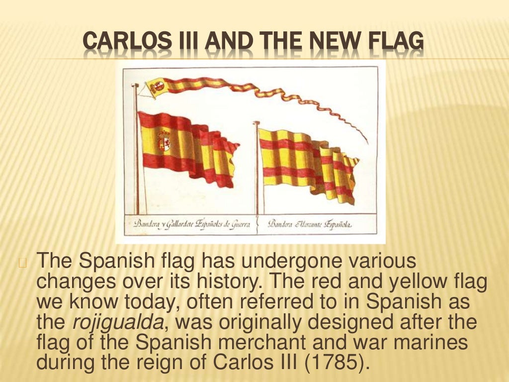 Spanish flag History
