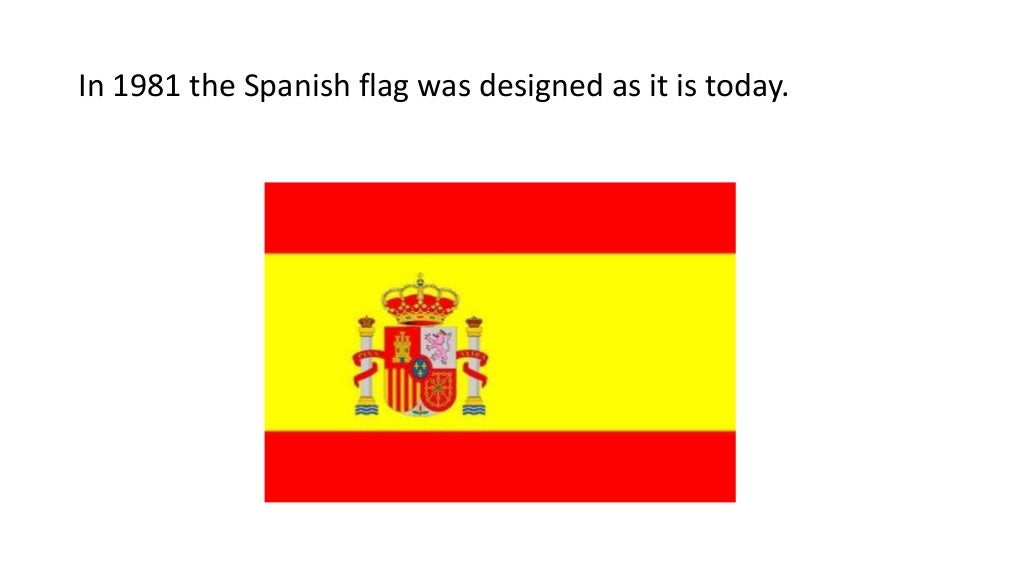 Spanish flag in history