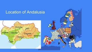 Location of Andalusia