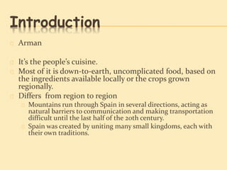 Spanish food | PPT