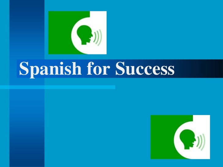 Spanish for Success
