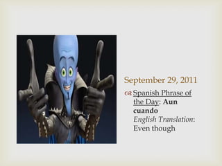 Spanish frases septiembre