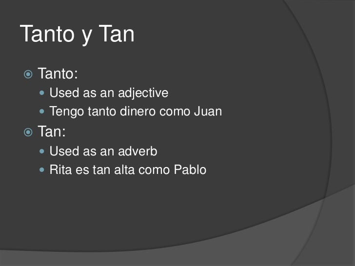Spanish grammar 2