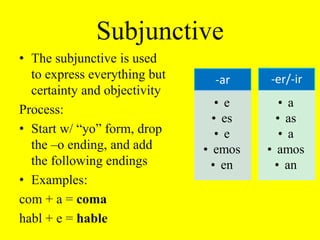 Example:   No nossentemonos
