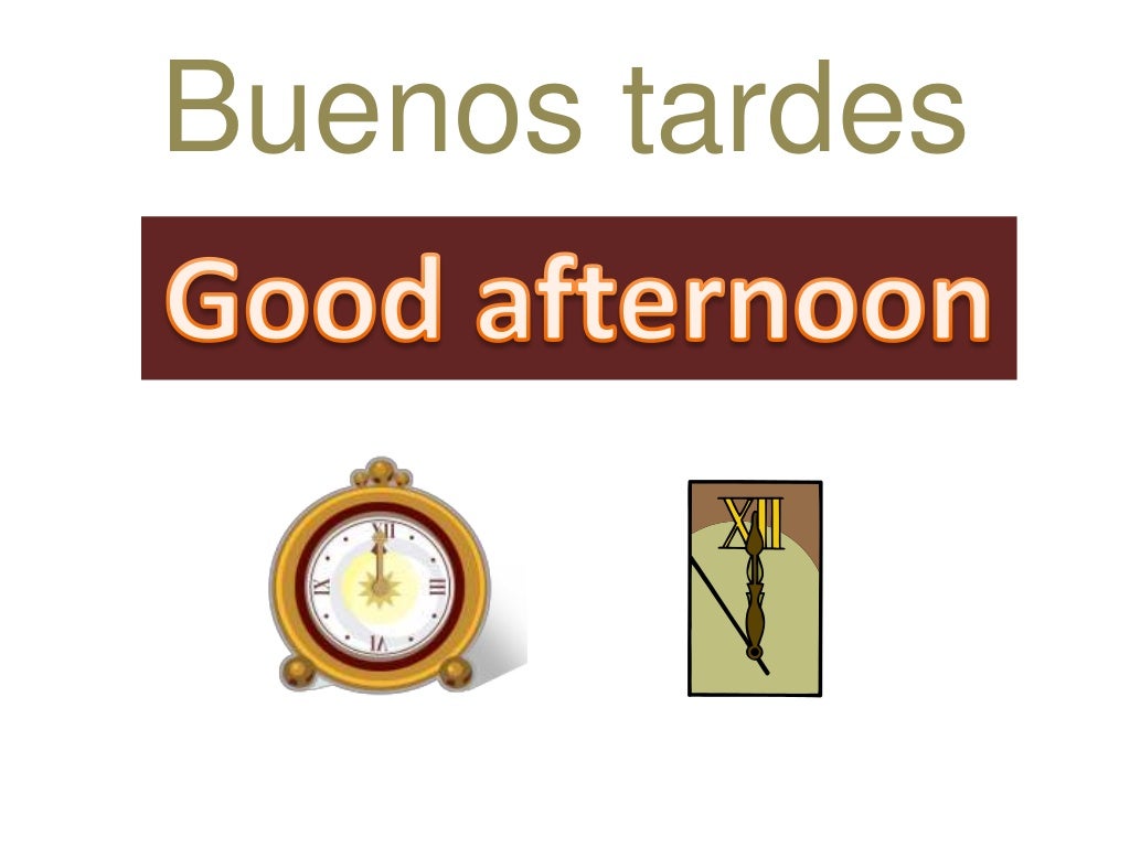 Spanish greetings