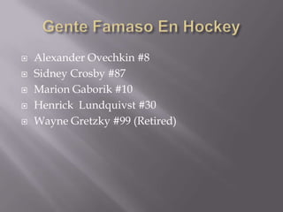 Hockey palo (Hockey stick)