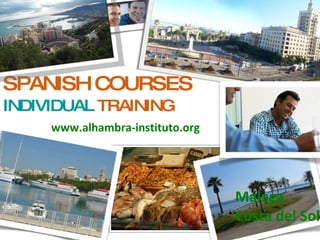 Individual Spanish Courses Private Spanish course individual Spanish classes
