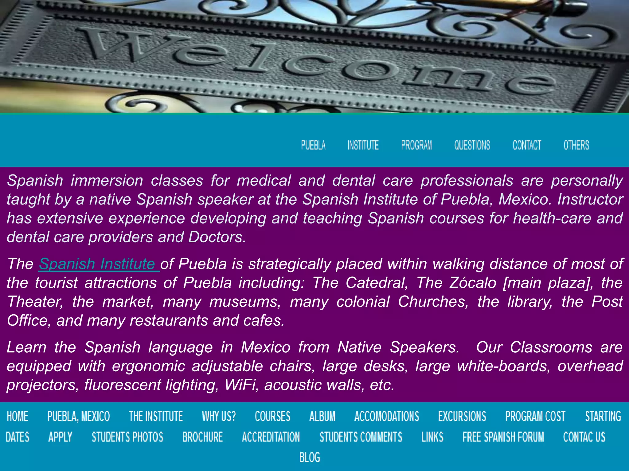 spanish-institute-and-classes-ppt