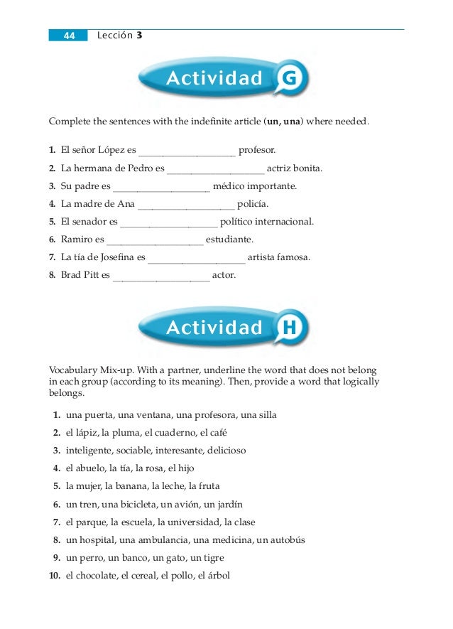 Spanish Is Fun Chapters 1 5