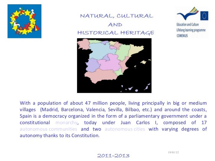 Spanish Natural Cultural And Historical Heritage By The - 