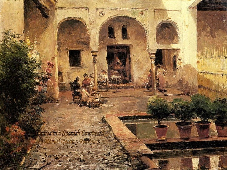 Spanish Oil Painting By Artist Phil Spanish Oil Painting By Artist Phil