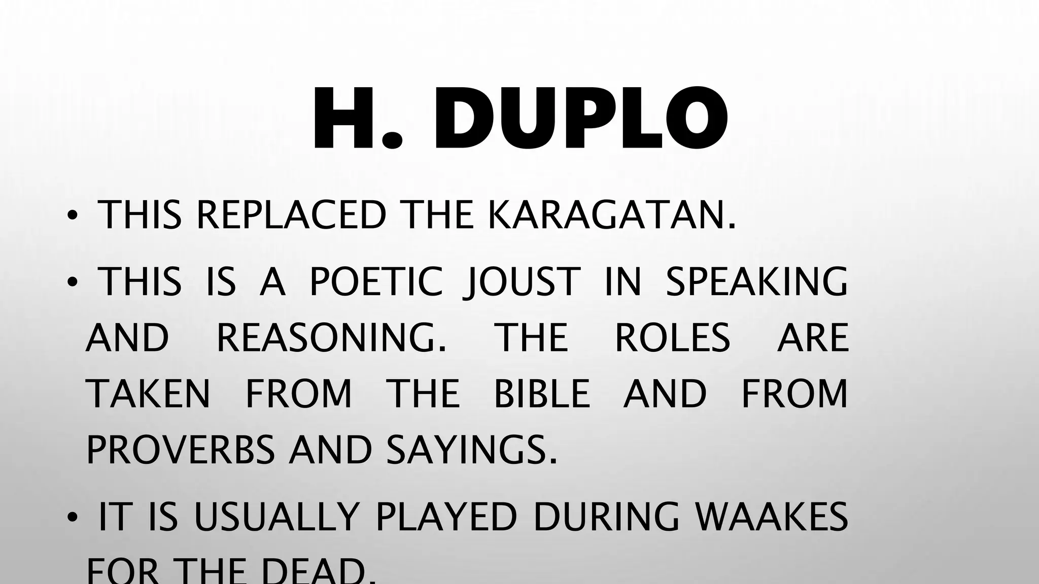 Karagatan Examples Example Of Karagatan In Philippine Literature
