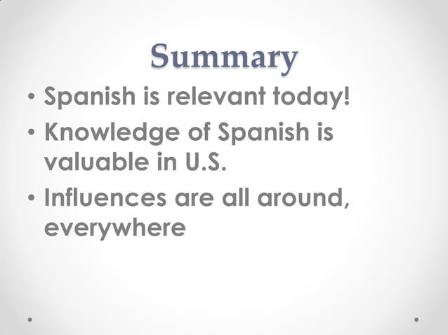 Spanish powerpoint | PDF