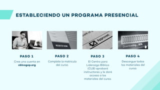 Complete la matricula
del curso.