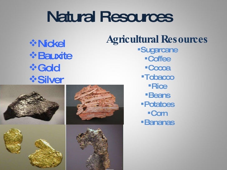 Natural Resources In Spanish Natural Resources In Spanish