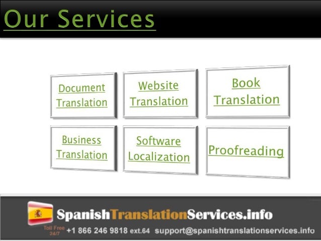 Spanish Translation Services