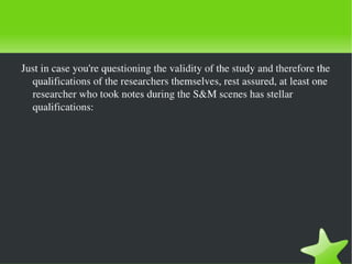 Spanking your lover improves intimacy