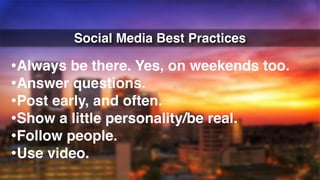 Dominate Social Media in Your Industry, by James Spann