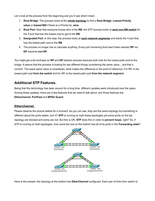 Spanning Tree Protocol, from a future CCNA´s perspective. | PDF