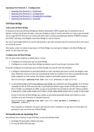 Spanning tree protocol | PDF