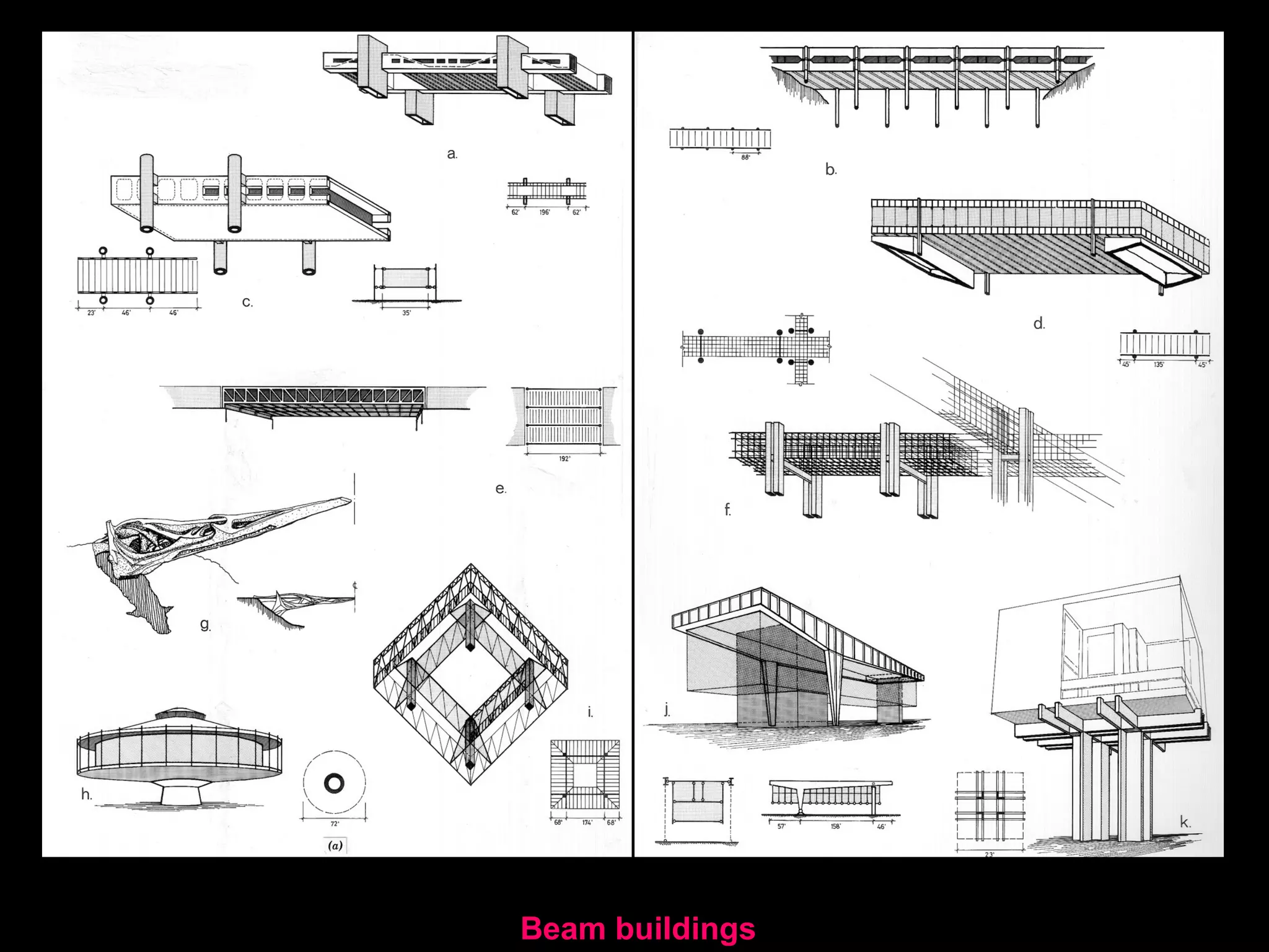 Beam trusses
 