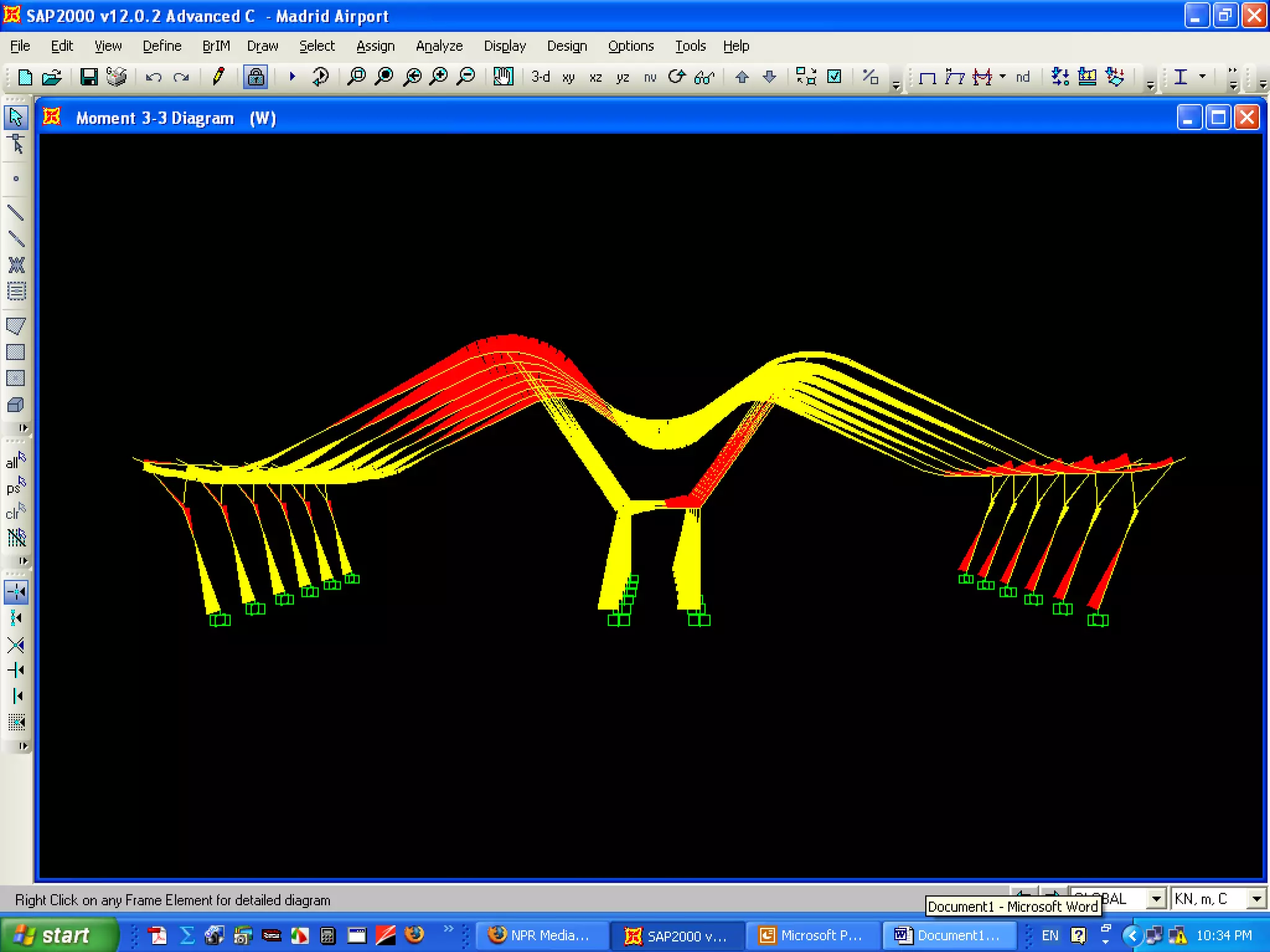 Portal Frames, Gable Frames, etc.
• Crown Hall, IIT, Chicago, 1955, Mies van der Rohe
• Visual study of single-bay portal frames
• Single-story, multi-bay frame systems
• Visual study of multiple-span frame structures
• Postal Museum, Frankfurt, Germany, 1990, Guenter Behnisch Arch.
• Indeterminate portal frames under gravity loads
• Indeterminate portal frames under lateral load action
• Sainsbury Centre for Visual Arts, UK, 1978, Norman Foster
• Visual study of Frames and arches
• Response of typical gable frame roof enclosures to gravity loading
• Pitched roof structures
• Joist roof construction
• Rafter roof construction
• Inclined frame structures
• Project for Fiumicino Airport, Rome, 1957, Nervi etc.
• The Novotel Belfort, Belfort, France, 1994, Bouchez
• BMW Plant Leipzig, Central Building, 2004, Zaha Hadid
• San Diego Library, 1970, Pereira
• 798 Beijing Art Factory, Beijing, 1956, the shape of the supporting frames (i.e. roof shape) depends on
ventilation and lighting of the sheds.
• Bus Stop Aachen, 1998, Peter Eisenman, folded steel structure that resembles a giant’s claw grasping
the paving, or the folded steel shelter perches crablike on the square
• Zueblin AG Headquarters, Stuttgart, Germany, 1985, Gottfried Boehm
• Miyagi Stadium, Sendai City, Japan, 2000, Atelier Hitoshi Abe
 