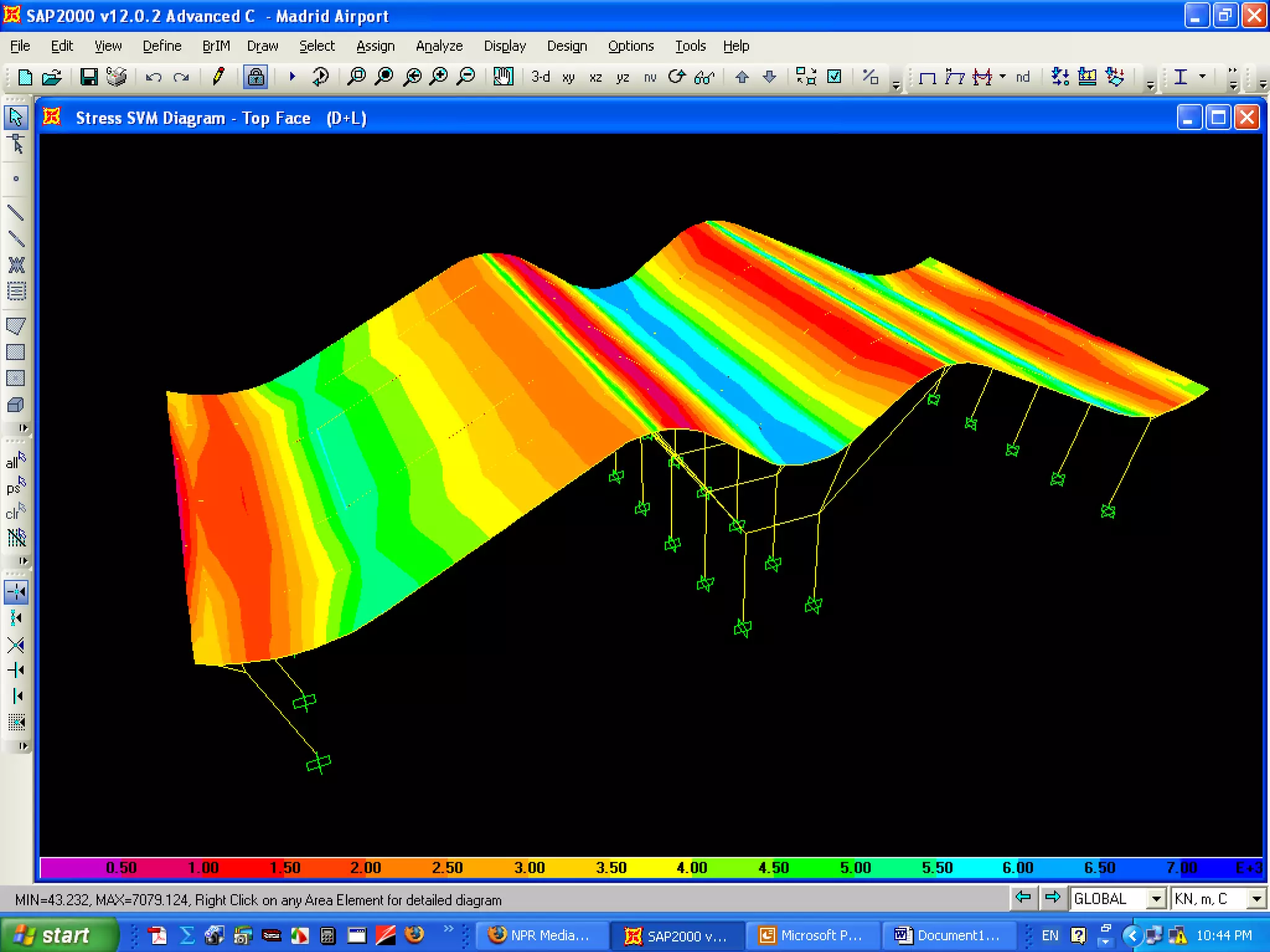 Single-story, multi-bay frame
systems
 
