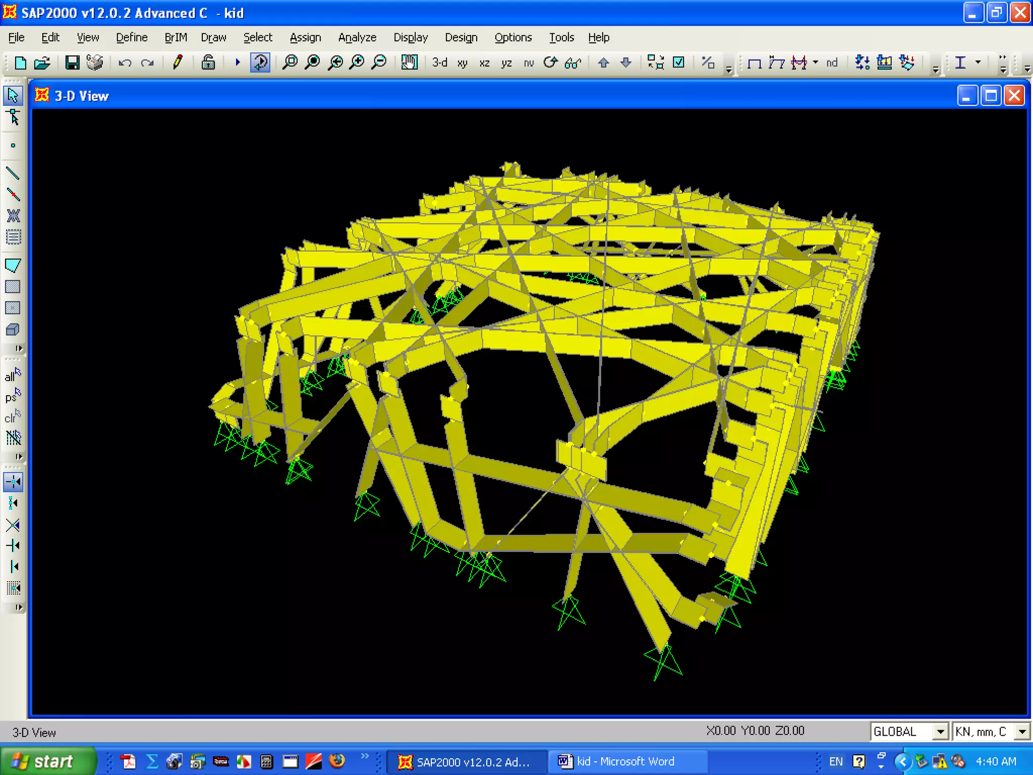 Government building,
Berlin, 2001
 